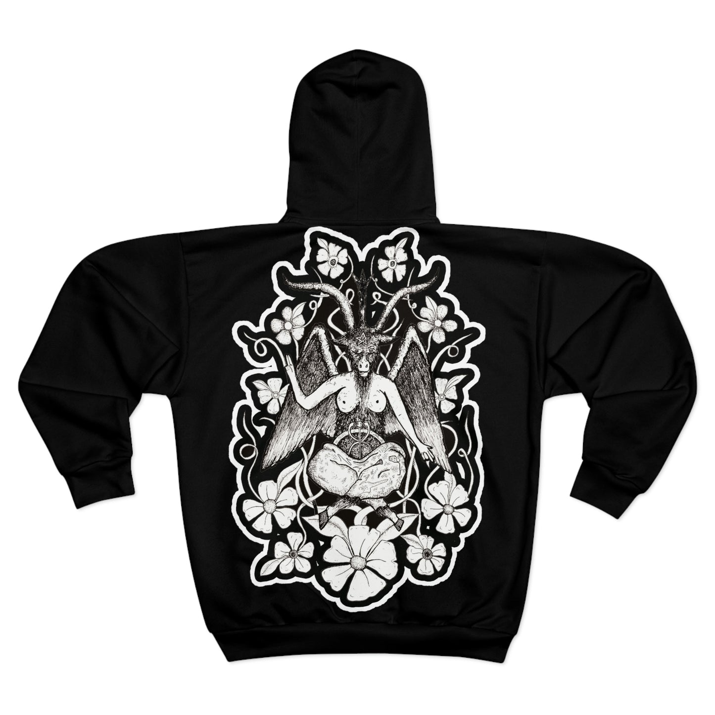 BAPHOMET  Unisex Zip Hoodie