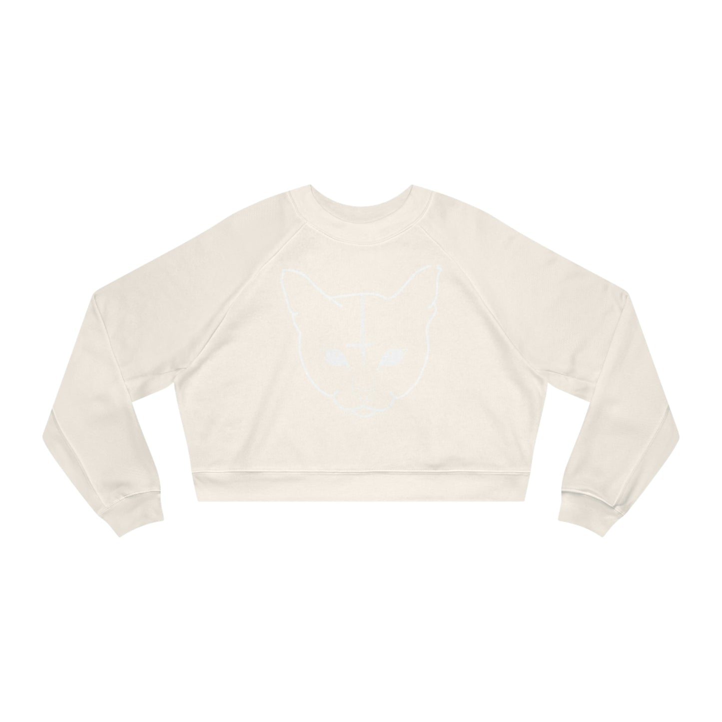 Hell Cat Cropped Fleece