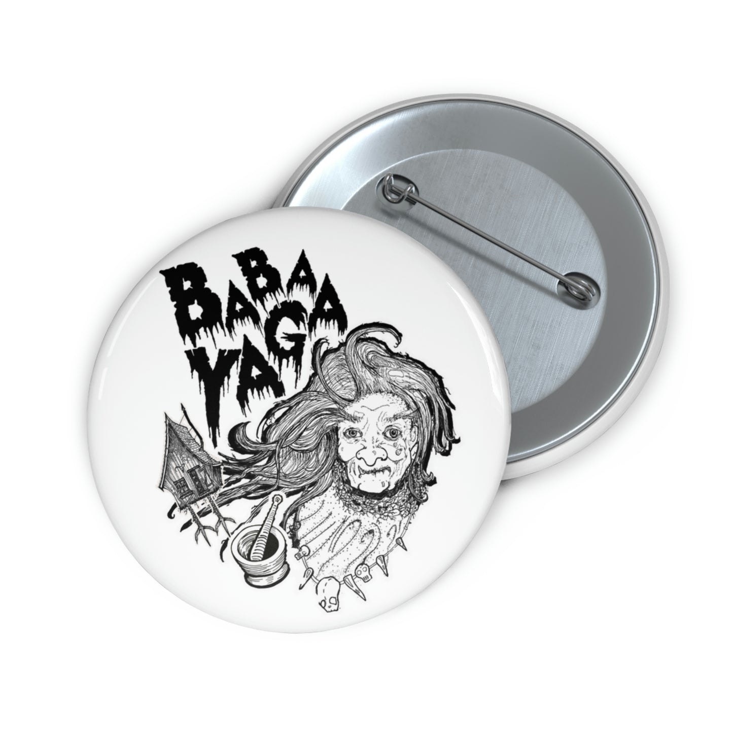 Baba Yaga Buttons