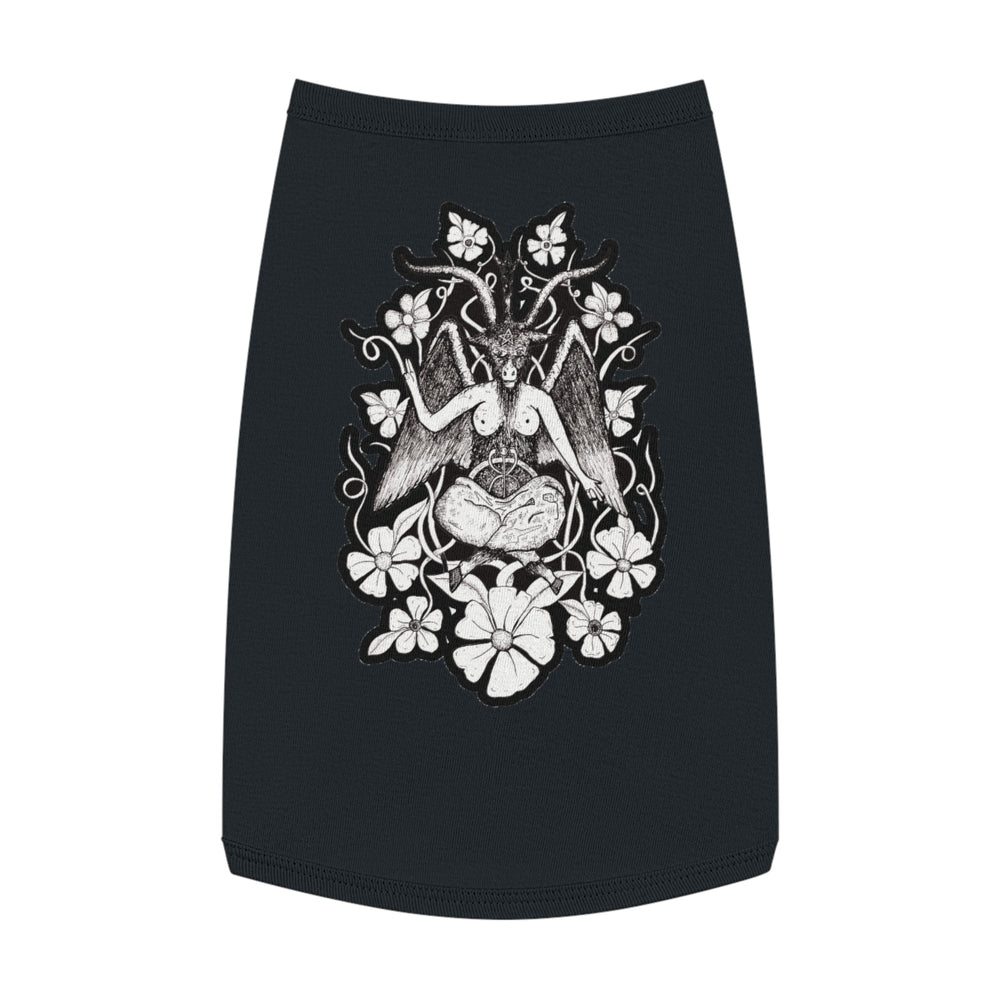 "Baphomet by Kelly Kresconko" Illustrated Pet Tank Top