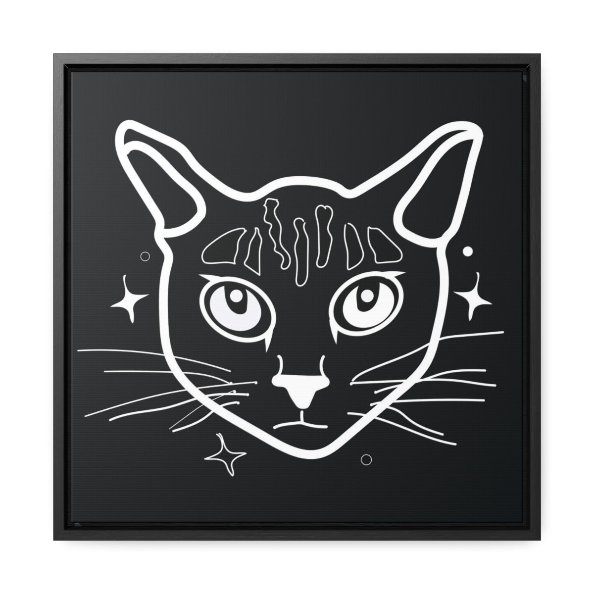 Good Kitty Gallery Canvas Wraps, Square Frame