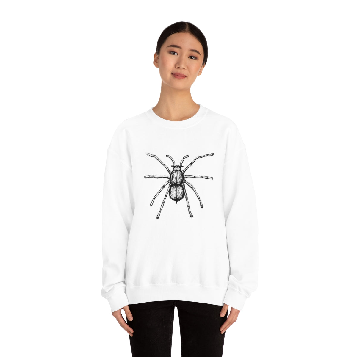 Sketchy Spider Unisex Heavy Blend™ Crewneck Sweatshirt