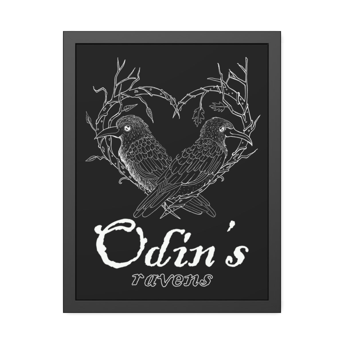 Odin's Ravens Framed Posters