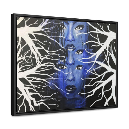 "Untitled" Painting by Kelly Kresconko PRINT on Gallery Canvas Wraps, Horizontal Frame