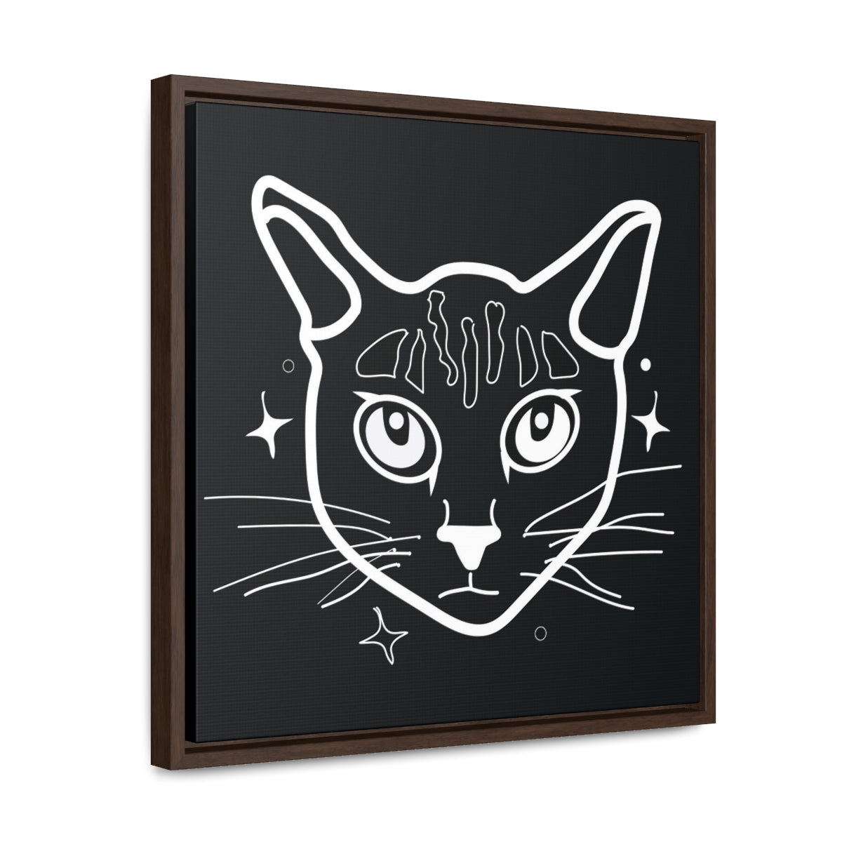 Good Kitty Gallery Canvas Wraps, Square Frame
