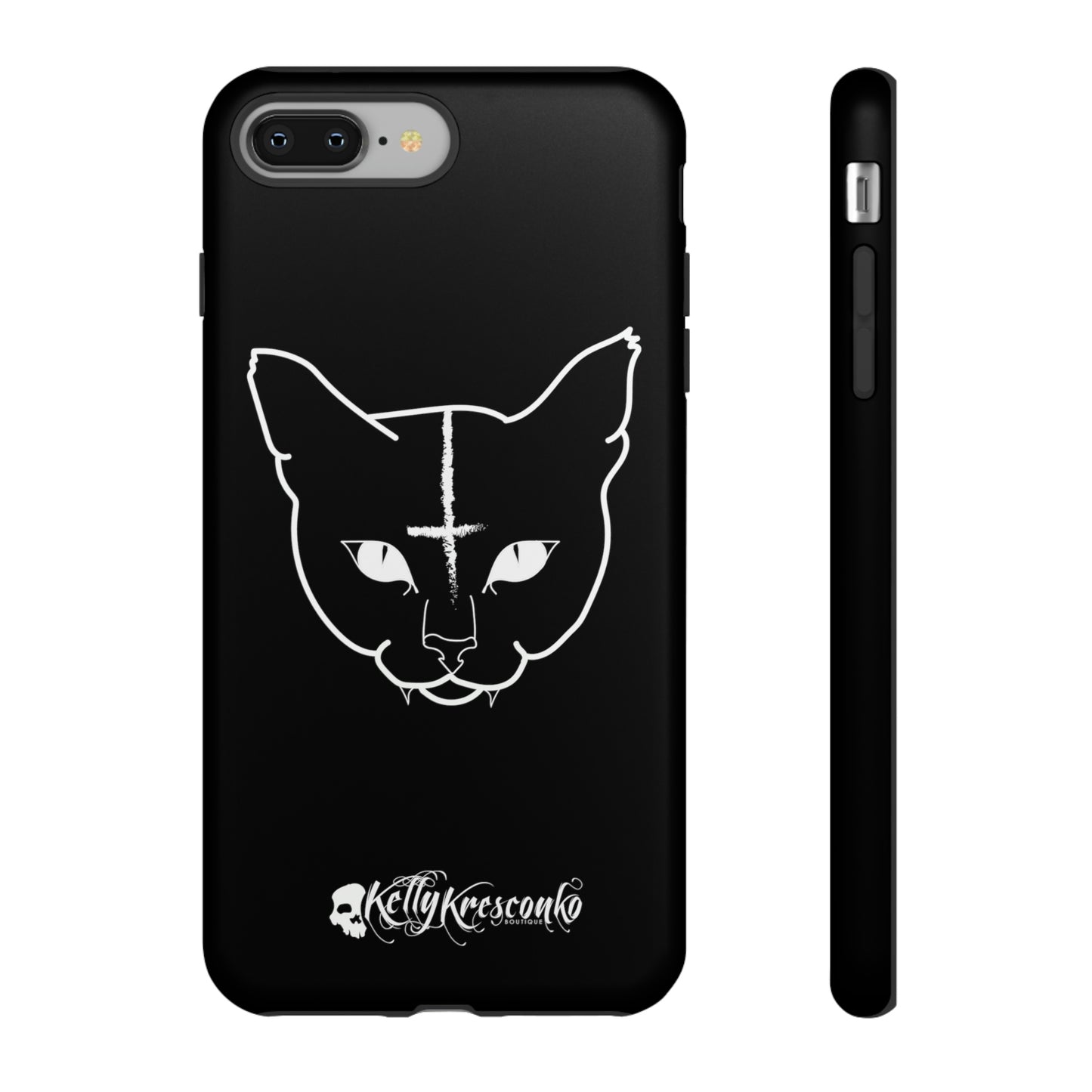 Hell Cat Phone Case (40 different sizes to choose from)