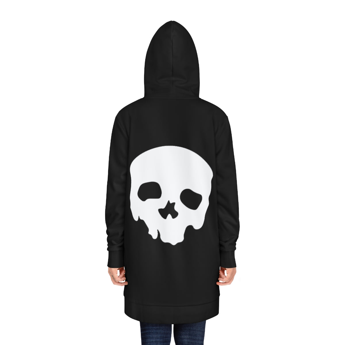 CURVY-Skull Hoodie Dress XL-2X