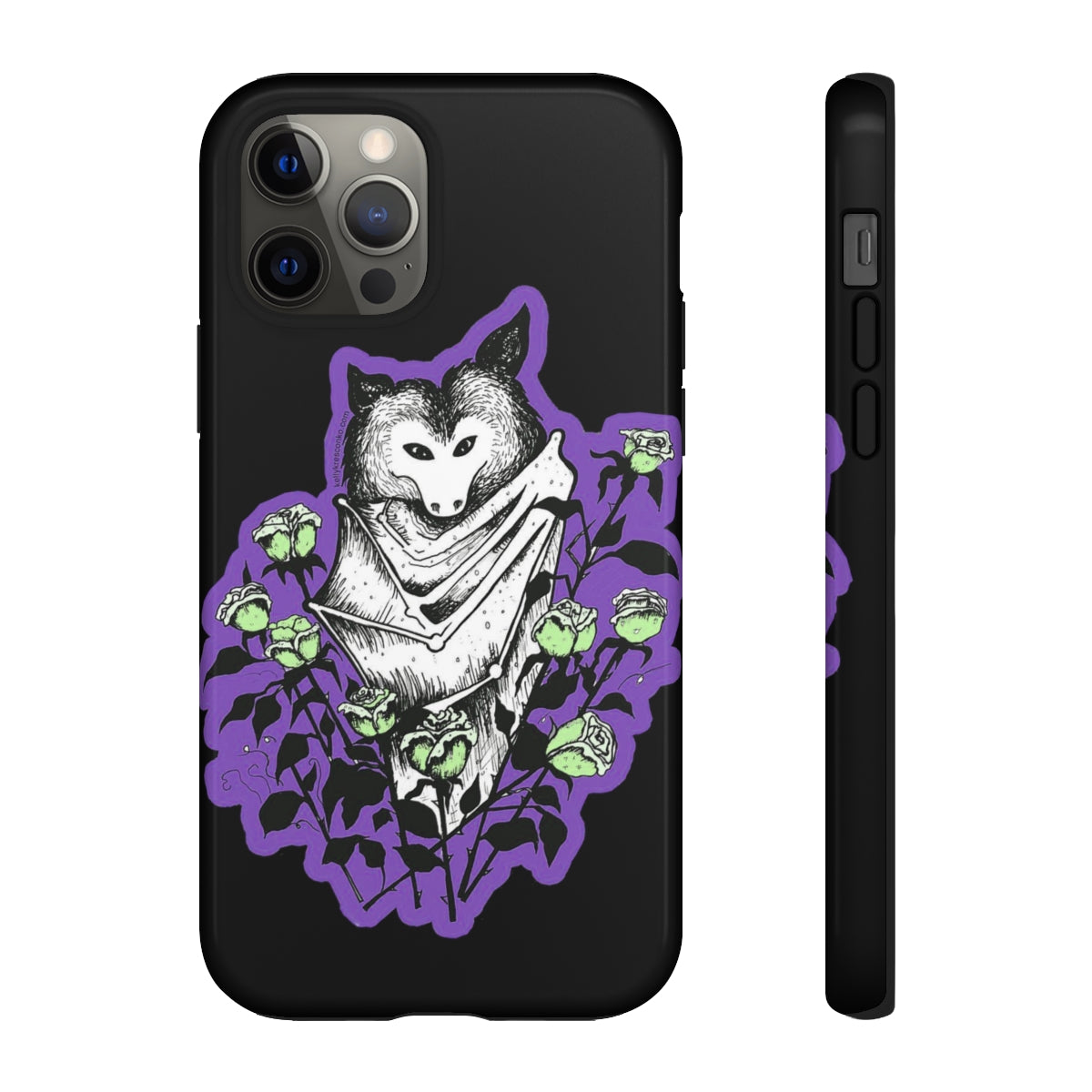 Blue Batty Phone Case