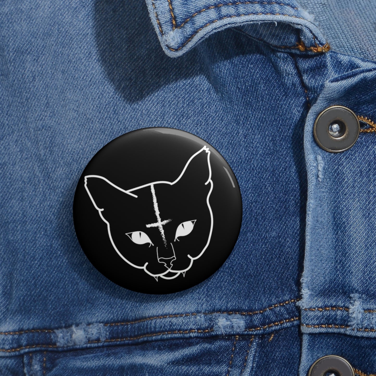 Hell O'Kitty Buttons