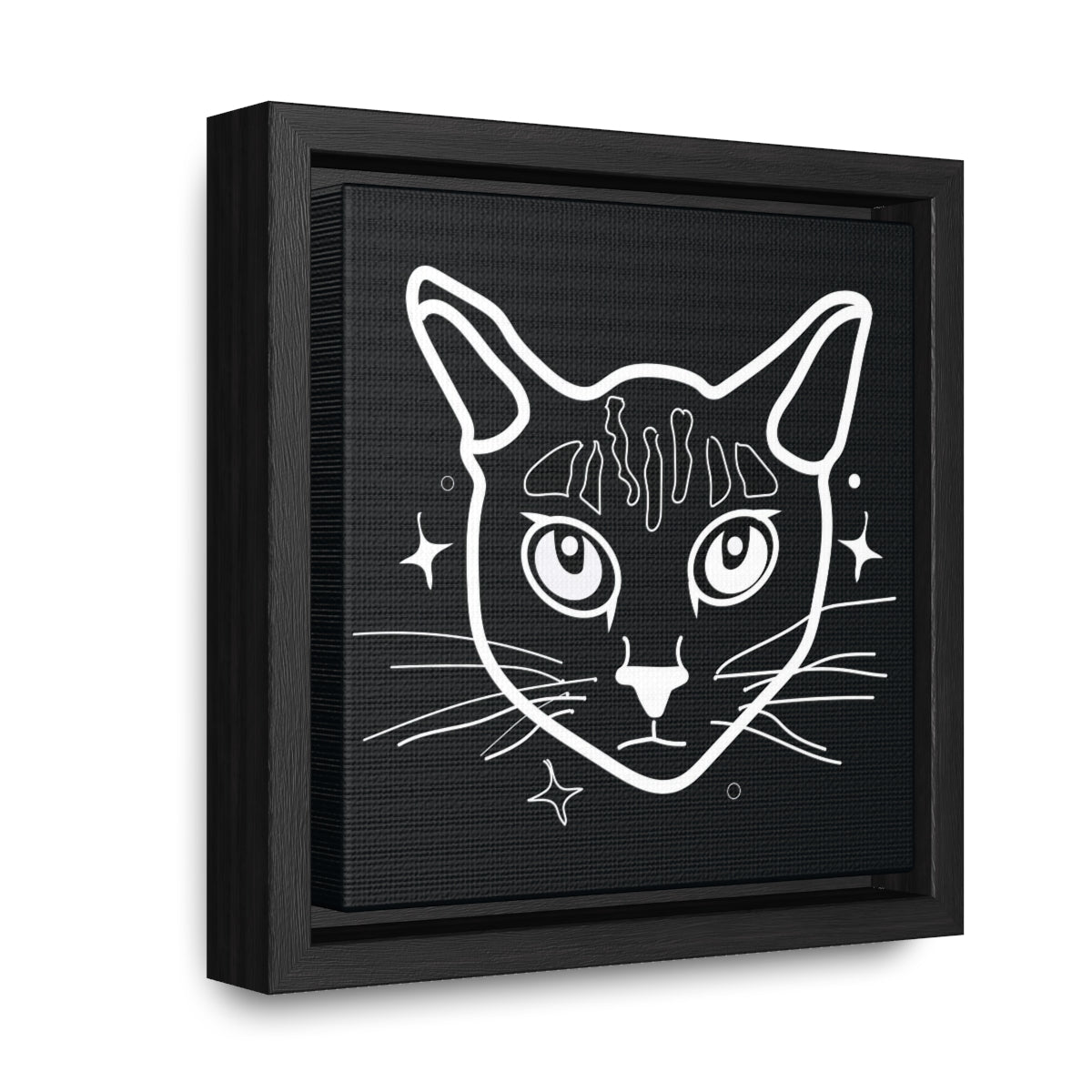 Good Kitty Gallery Canvas Wraps, Square Frame