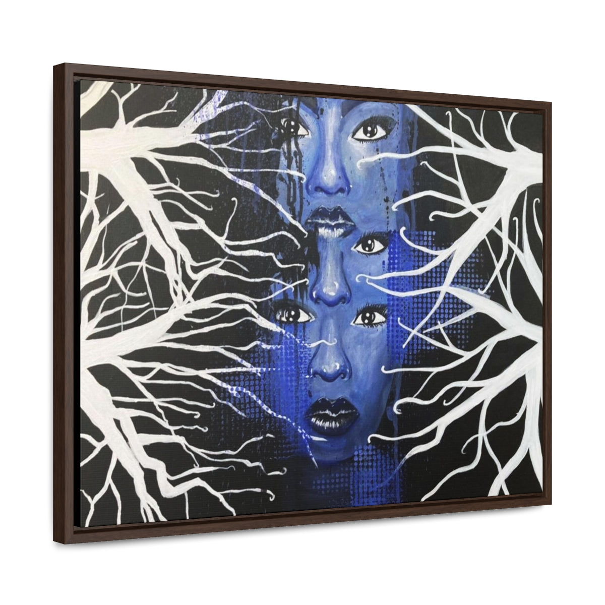 "Untitled" Painting by Kelly Kresconko PRINT on Gallery Canvas Wraps, Horizontal Frame