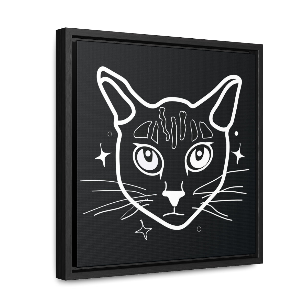 Good Kitty Gallery Canvas Wraps, Square Frame