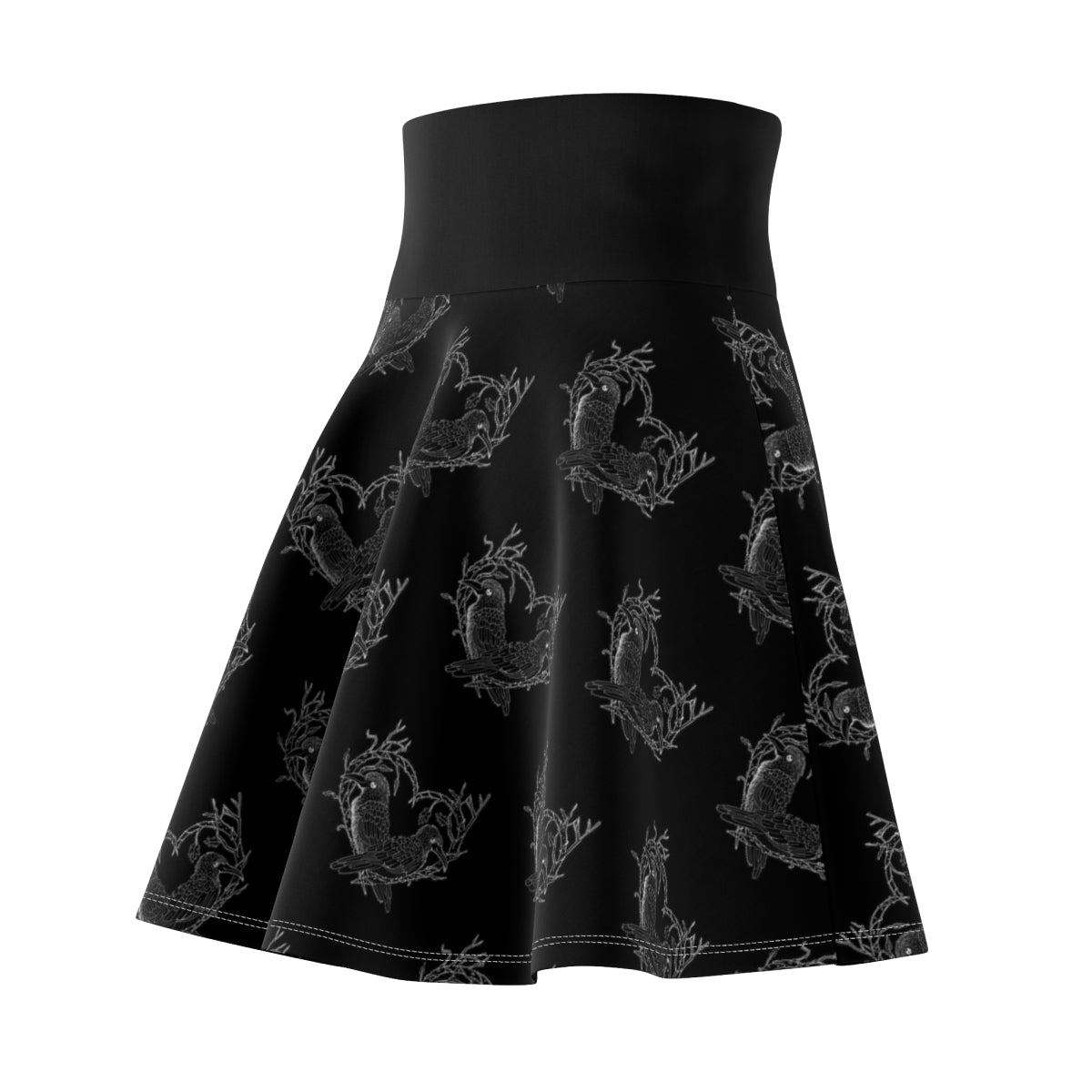 CURVY-Odin's Ravens Skirt 1x-2x
