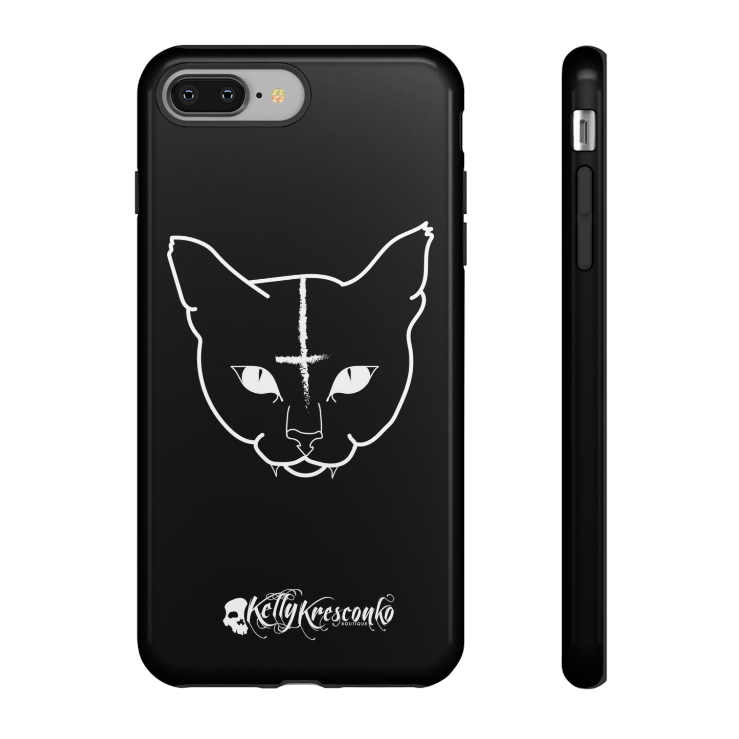 Hell Cat Phone Case (40 different sizes to choose from)