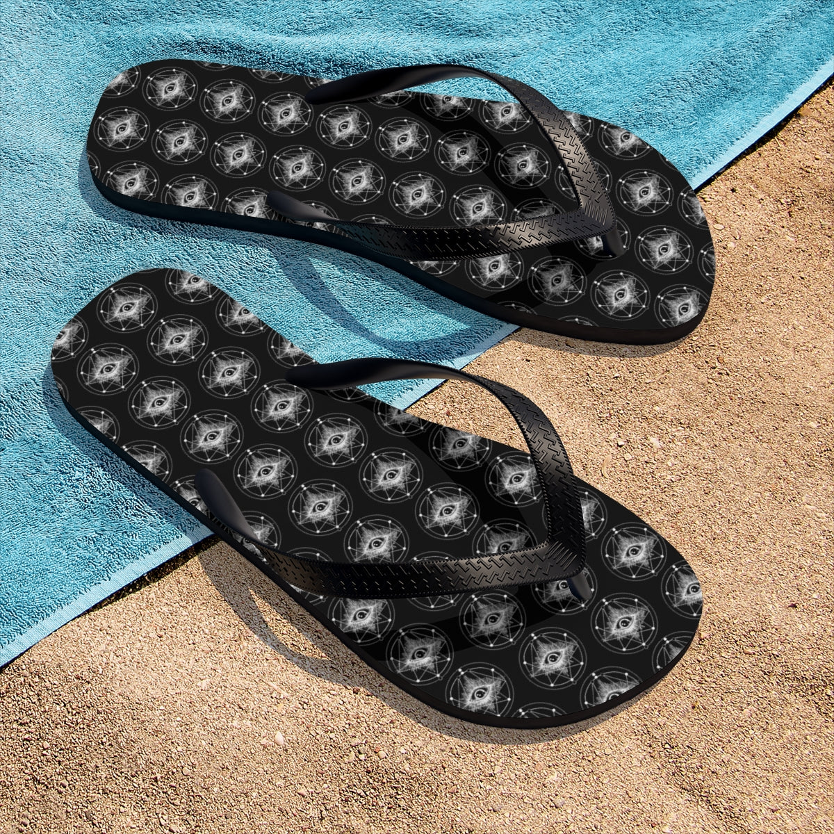 ENLIGHTENMENT-Unisex Flip-Flops