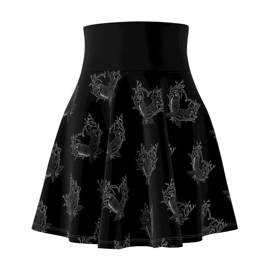 CURVY-Odin's Ravens Skirt 1x-2x