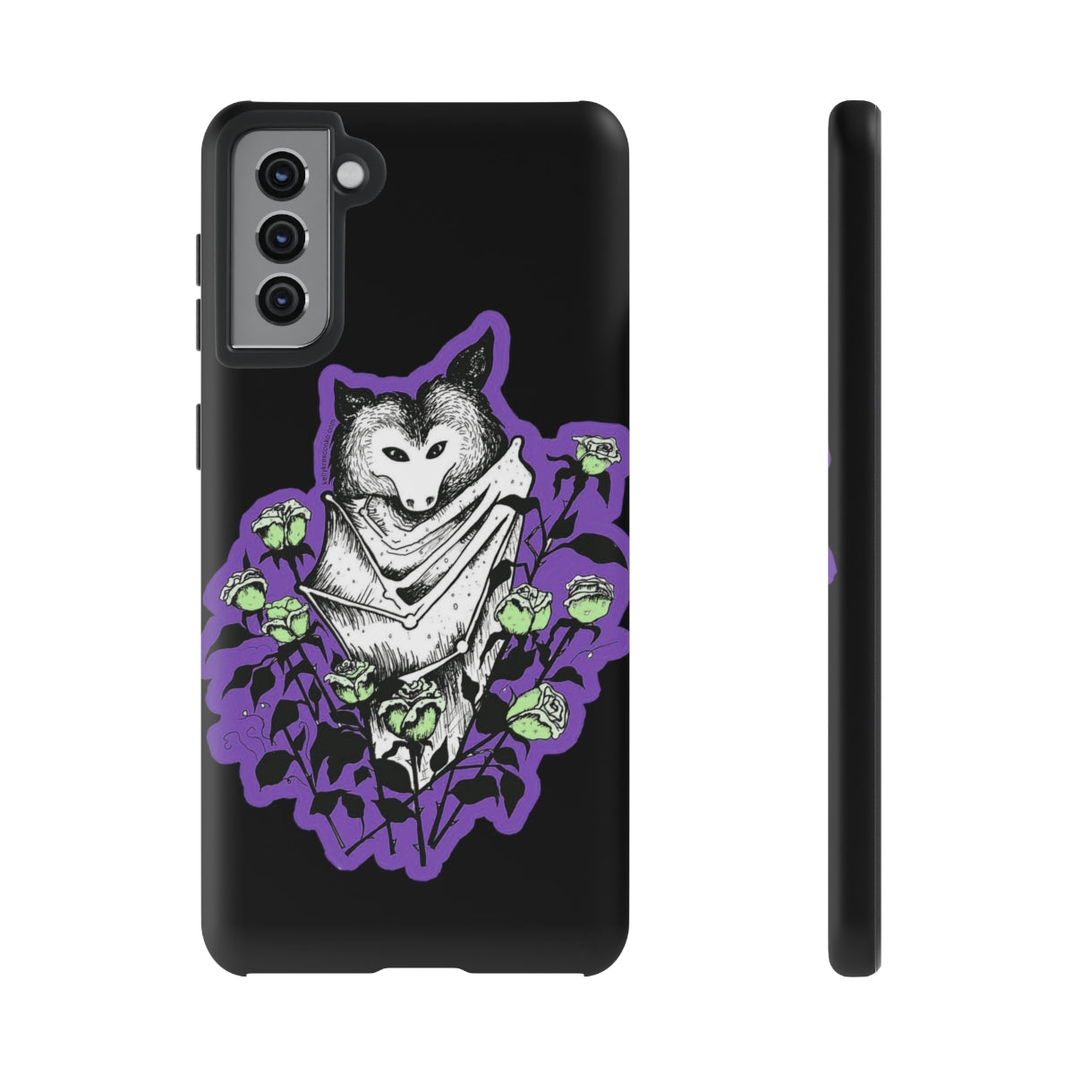 Blue Batty Phone Case