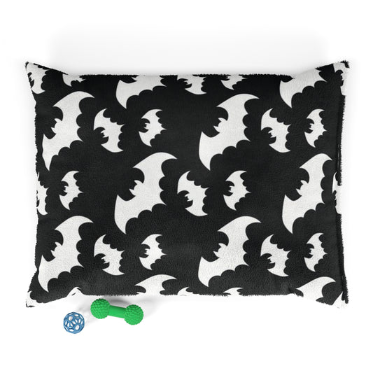 Bat Print Pet Bed