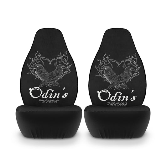 Odin's Ravens Polyester Car Seat Covers