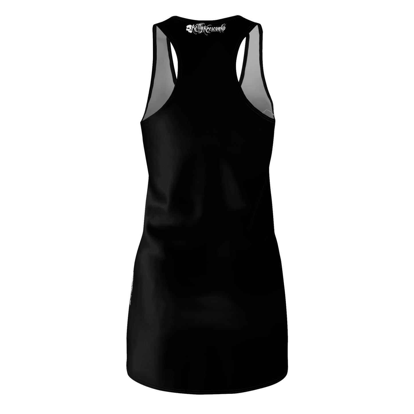 Baba Yaga Cut & Sew Racerback Dress (AOP)