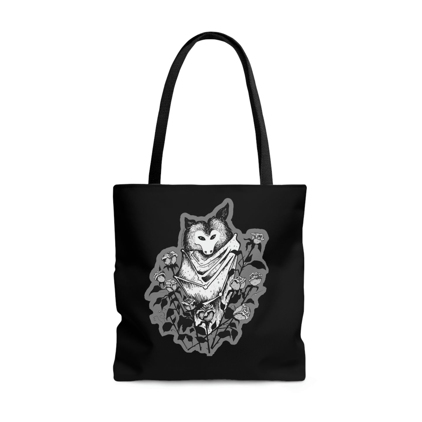 Illustrated Batty Tote Bag (Double-Sided)