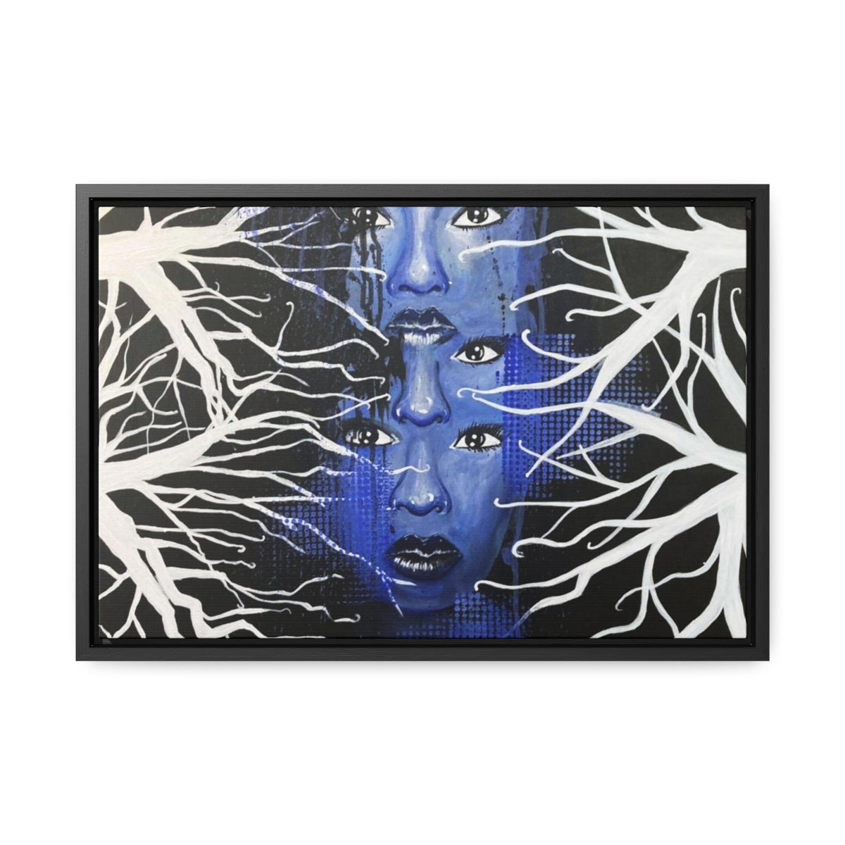 "Untitled" Painting by Kelly Kresconko PRINT on Gallery Canvas Wraps, Horizontal Frame