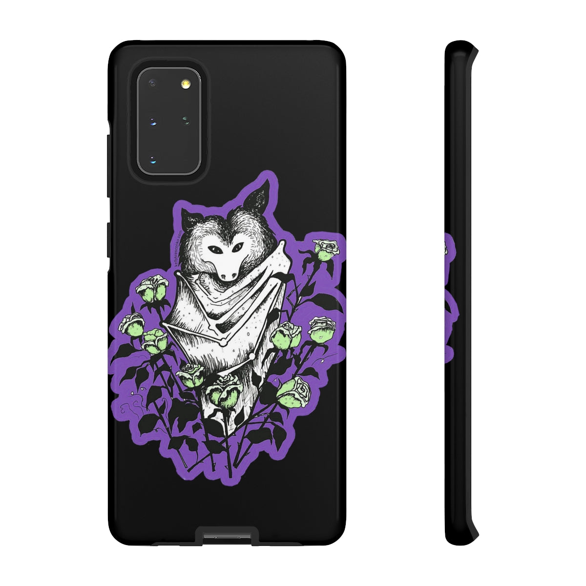 Blue Batty Phone Case