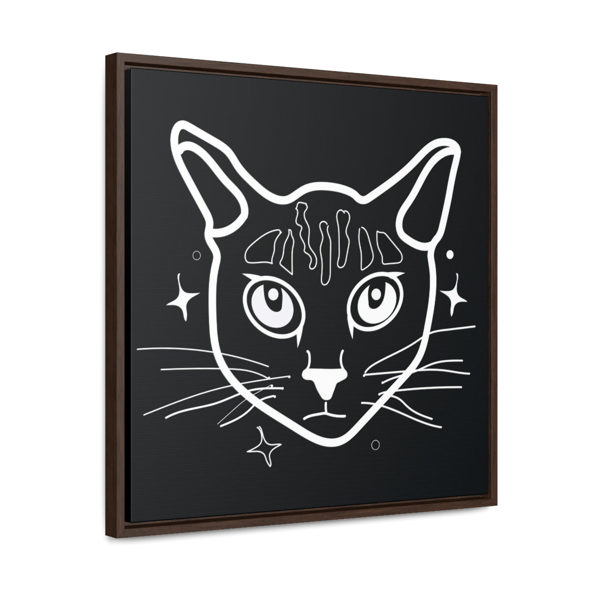 Good Kitty Gallery Canvas Wraps, Square Frame