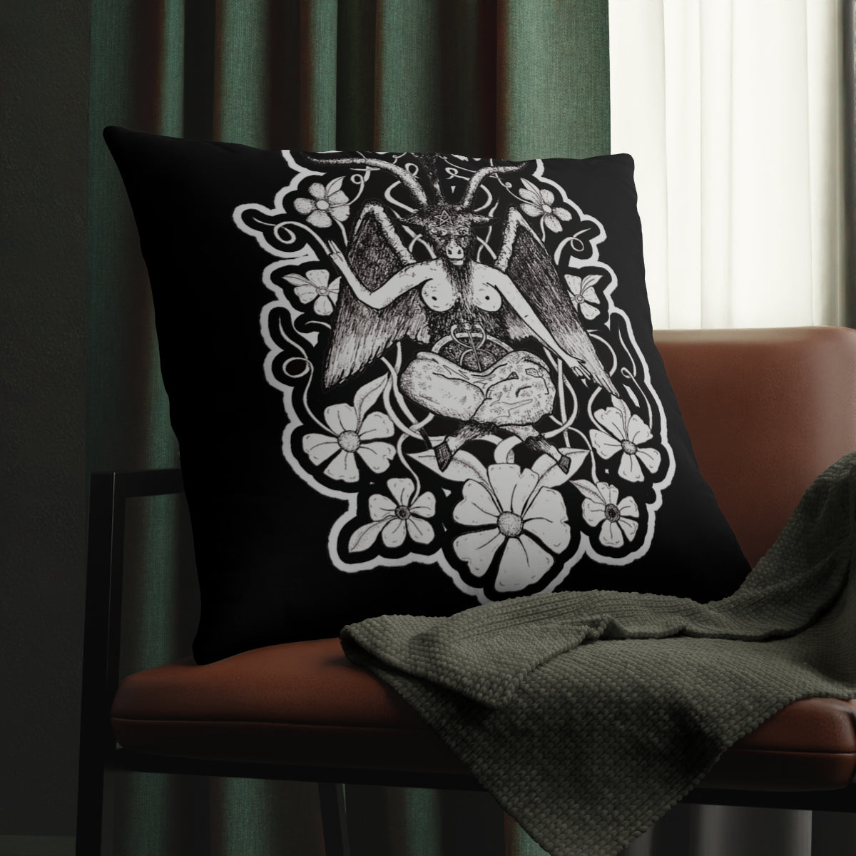 Baphomet- Throw Pillows