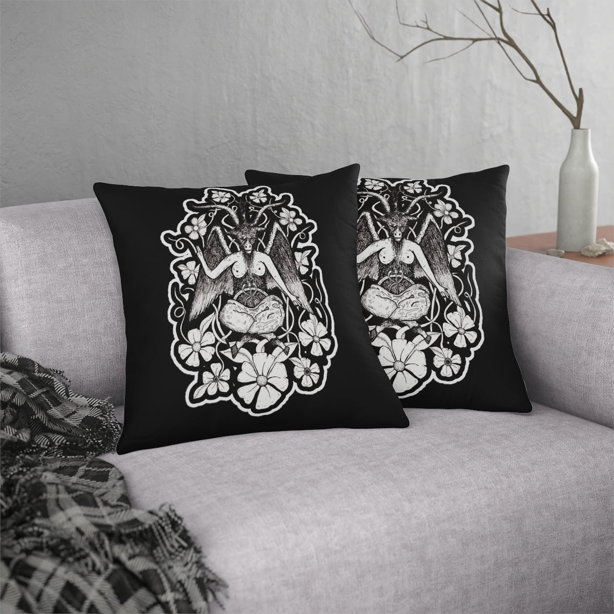 Baphomet- Throw Pillows