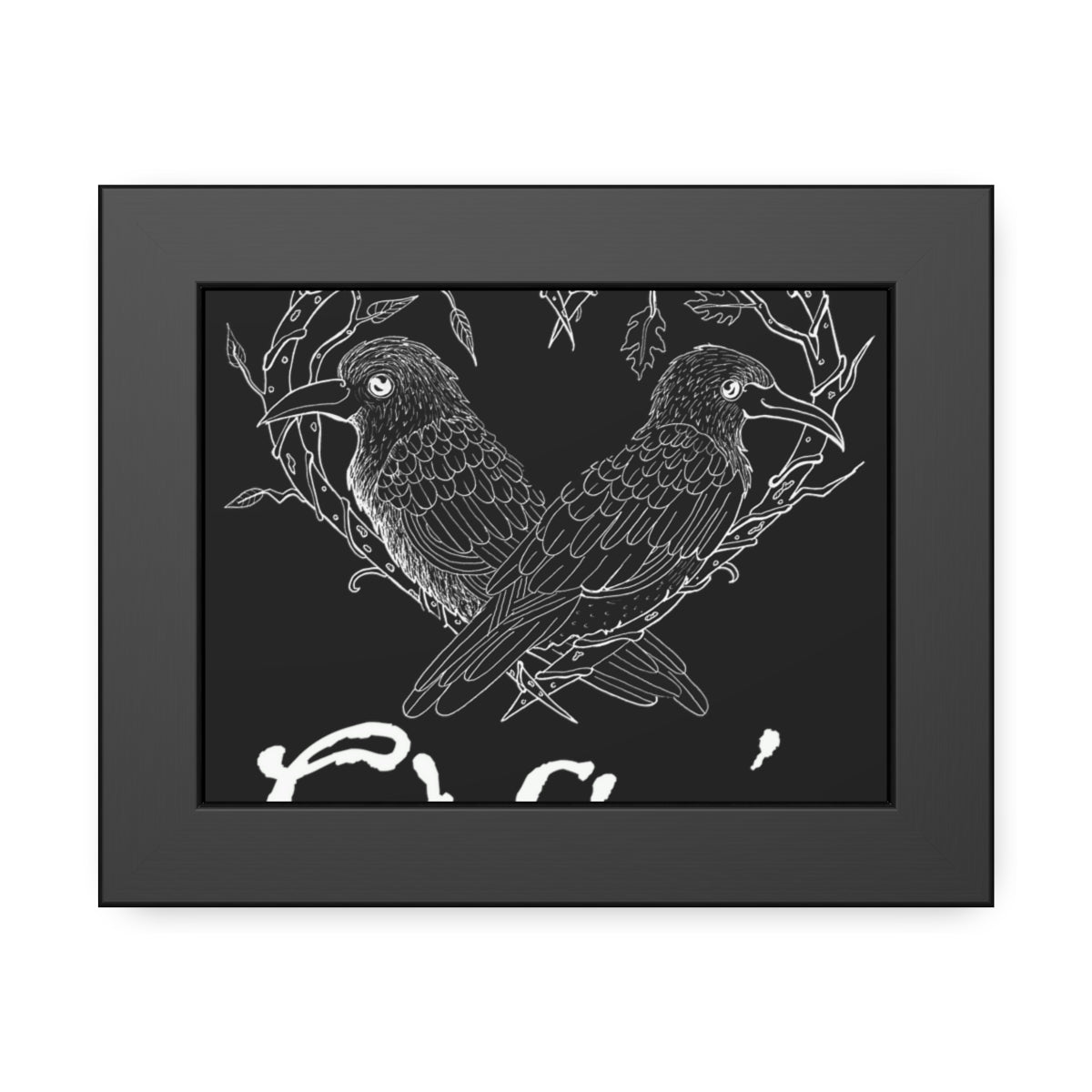 Odin's Ravens Framed Posters