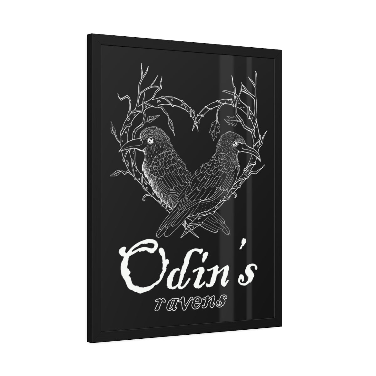 Odin's Ravens Framed Posters