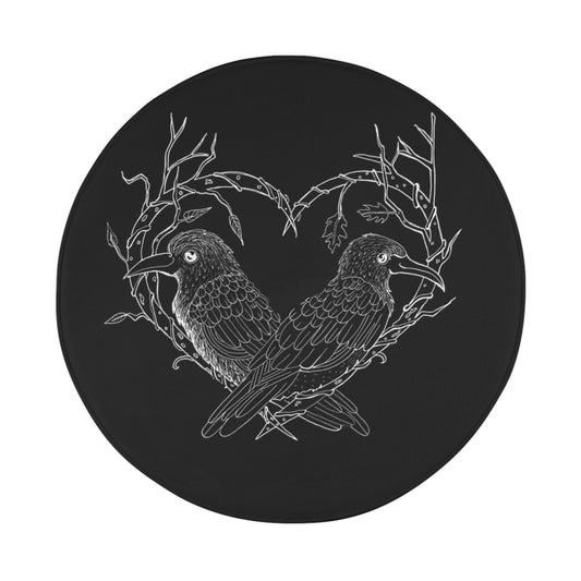 Odin's Ravens Bath Mat