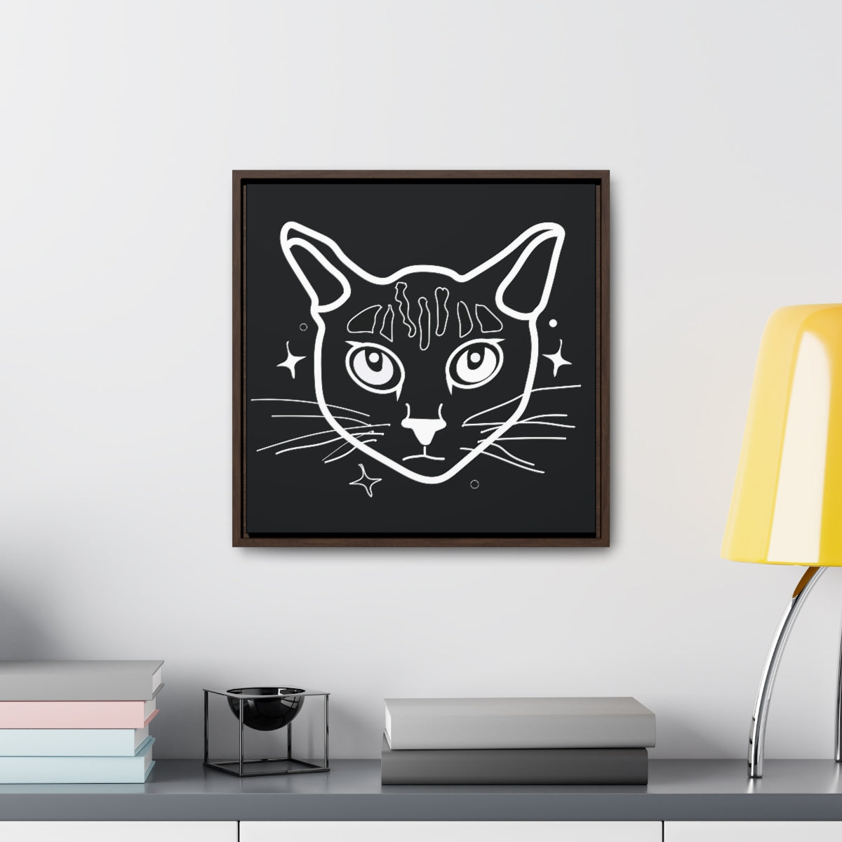 Good Kitty Gallery Canvas Wraps, Square Frame