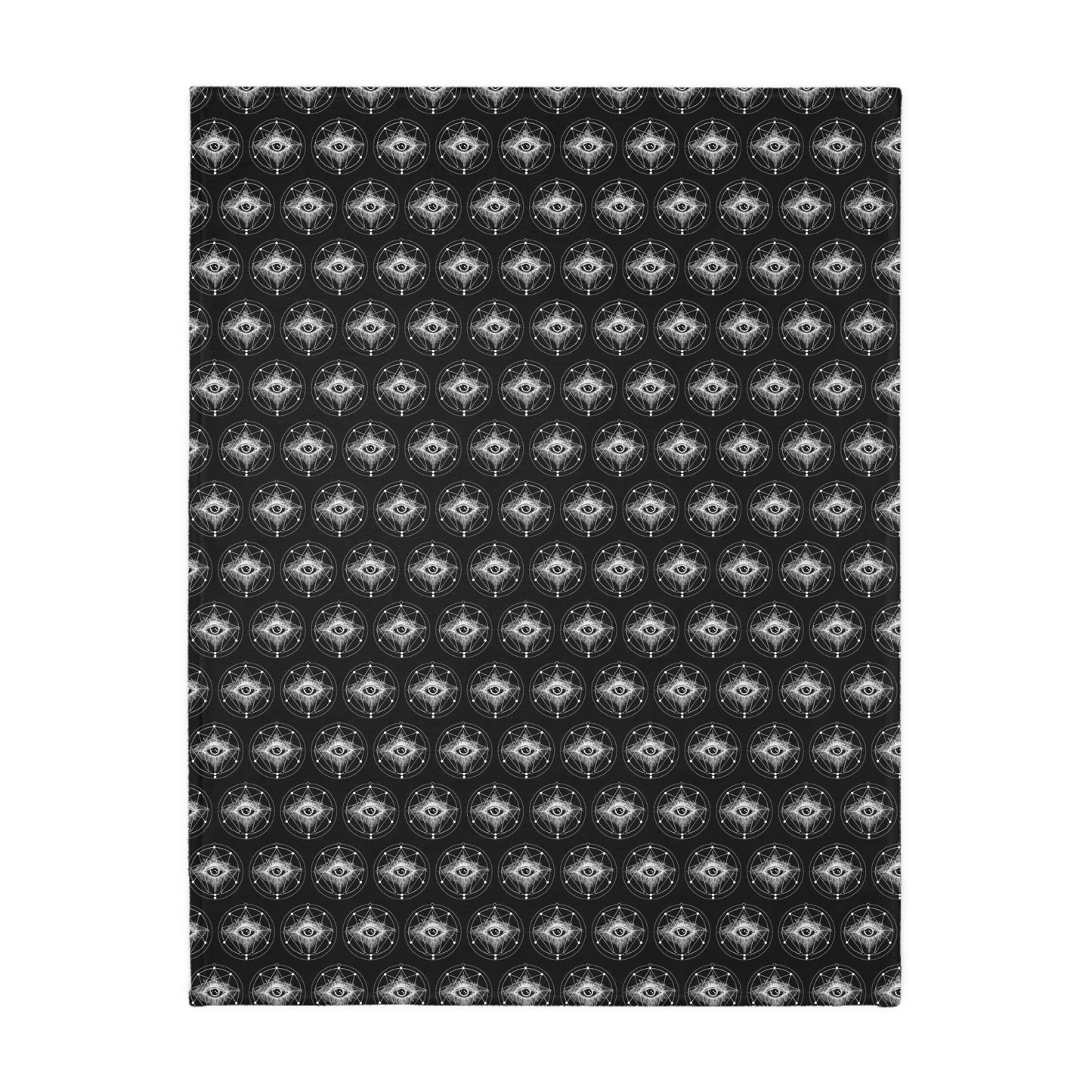 "Enlightenment" Velveteen Minky Blanket (Two-sided print)