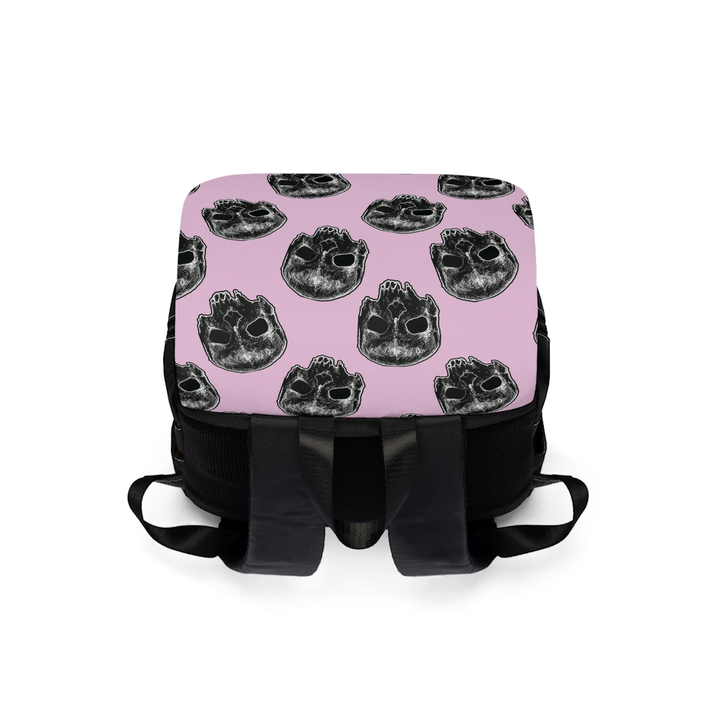 Cute Pink Skull Shoulder Backpack