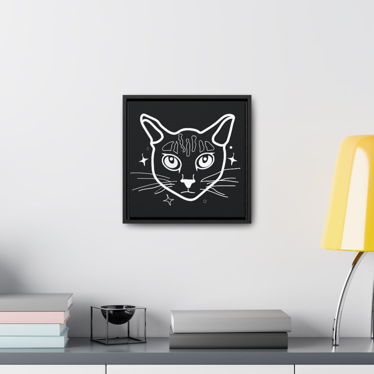 Good Kitty Gallery Canvas Wraps, Square Frame