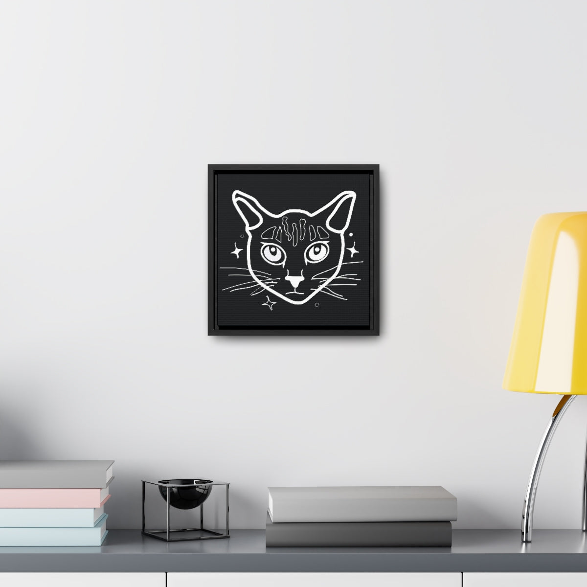 Good Kitty Gallery Canvas Wraps, Square Frame
