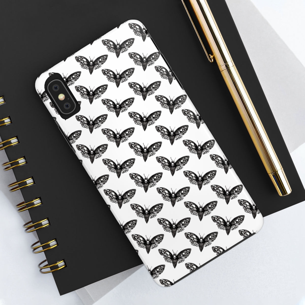 DeathMoth by Kelly Kresconko Phone Case