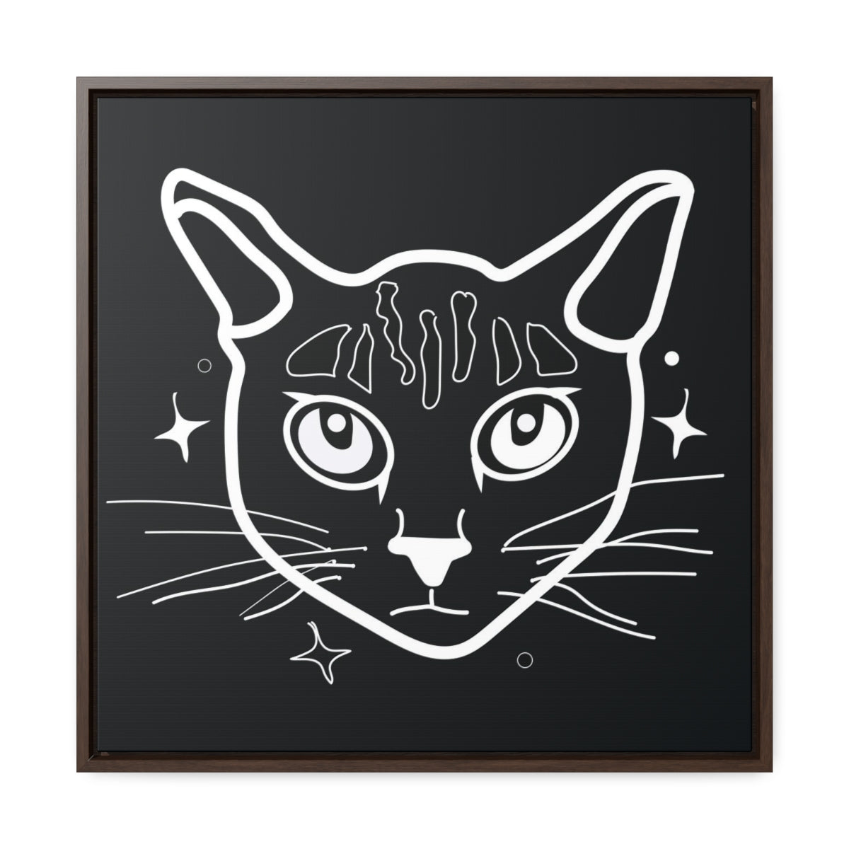 Good Kitty Gallery Canvas Wraps, Square Frame