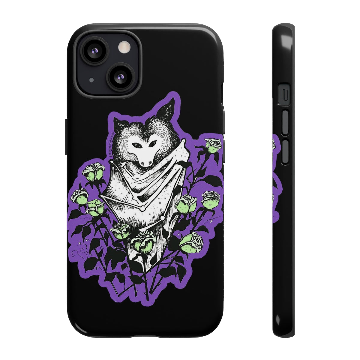 Blue Batty Phone Case