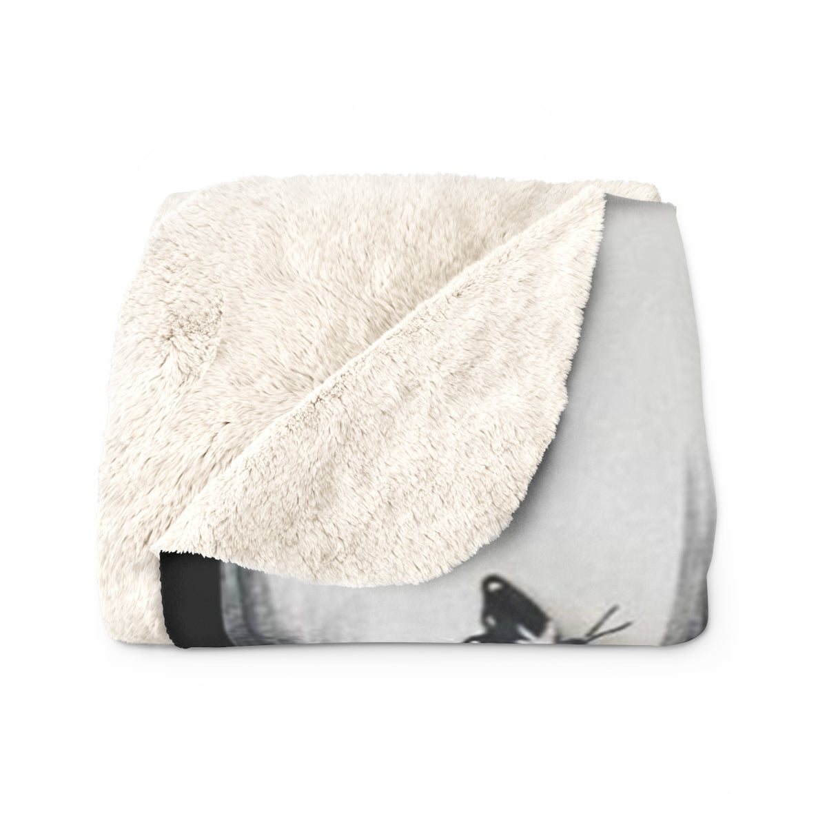 "Cantique III" Painting by Kelly Kresconko Sherpa Fleece Blanket