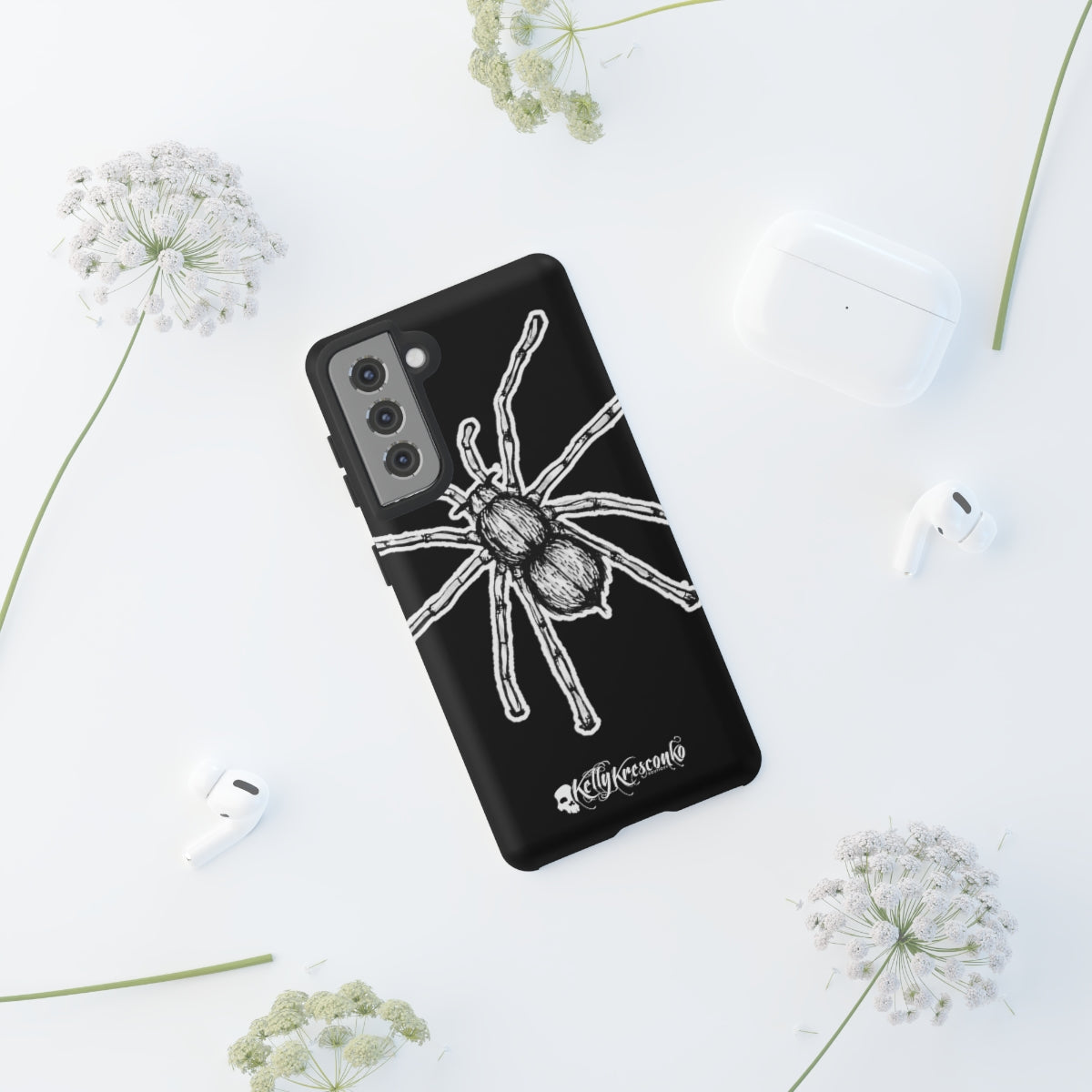 Sketchy Spider Phone Case