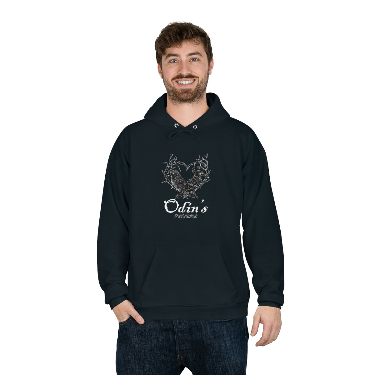 Odin's Ravens Unisex EcoSmart® Pullover Hoodie Sweatshirt
