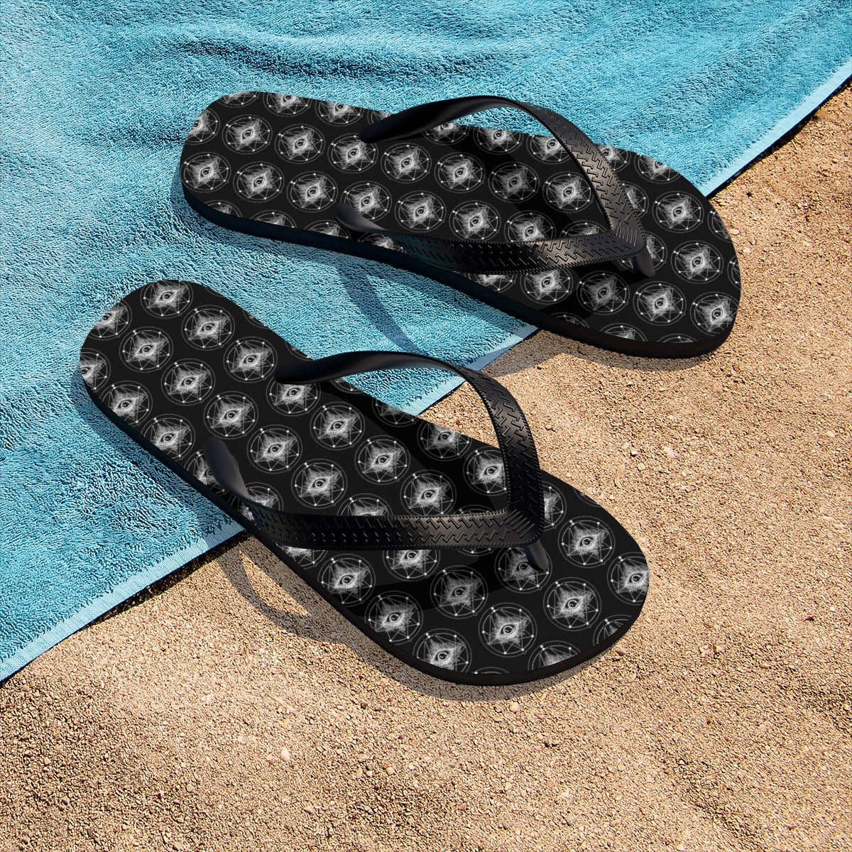ENLIGHTENMENT-Unisex Flip-Flops