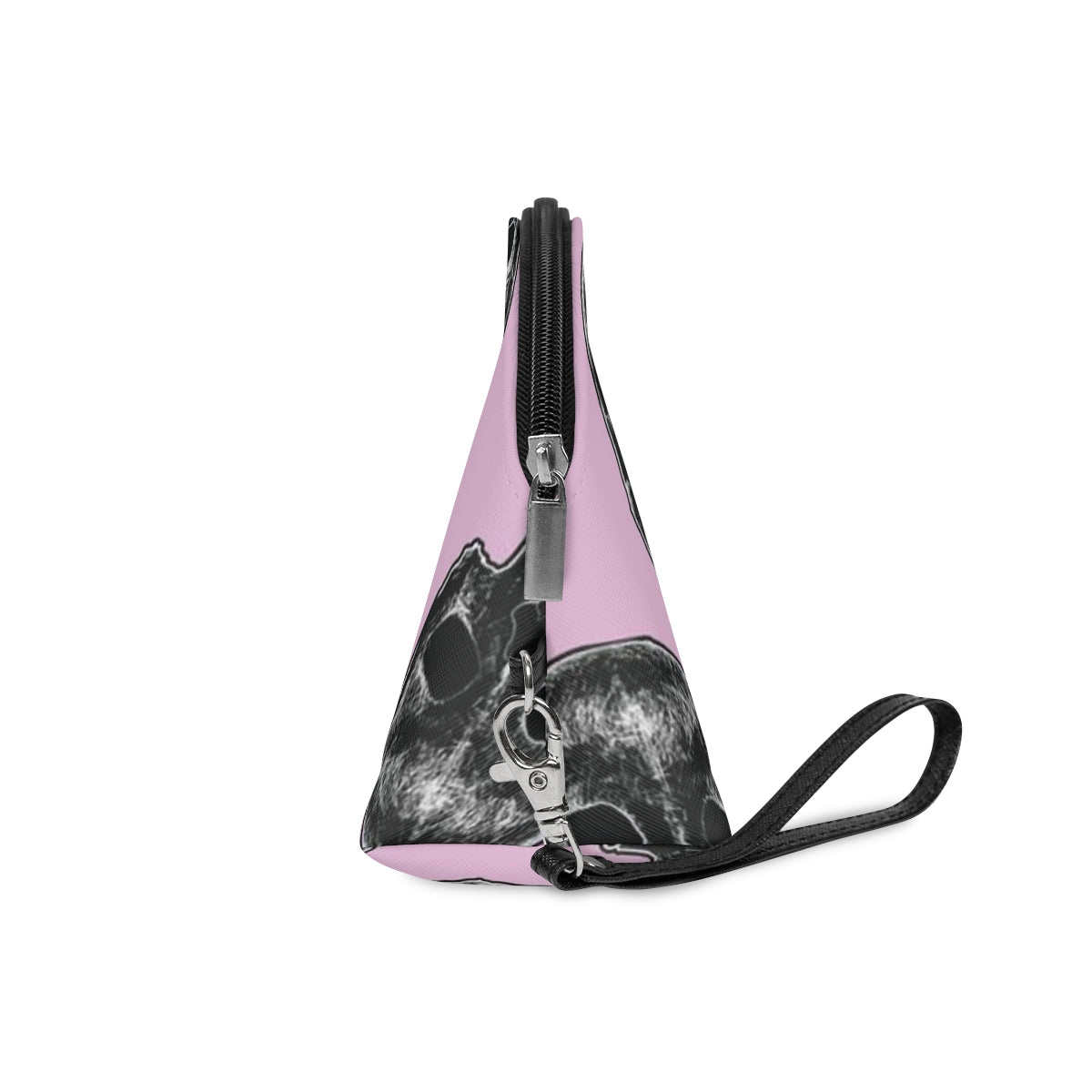 Pink Skull Makeup Bag