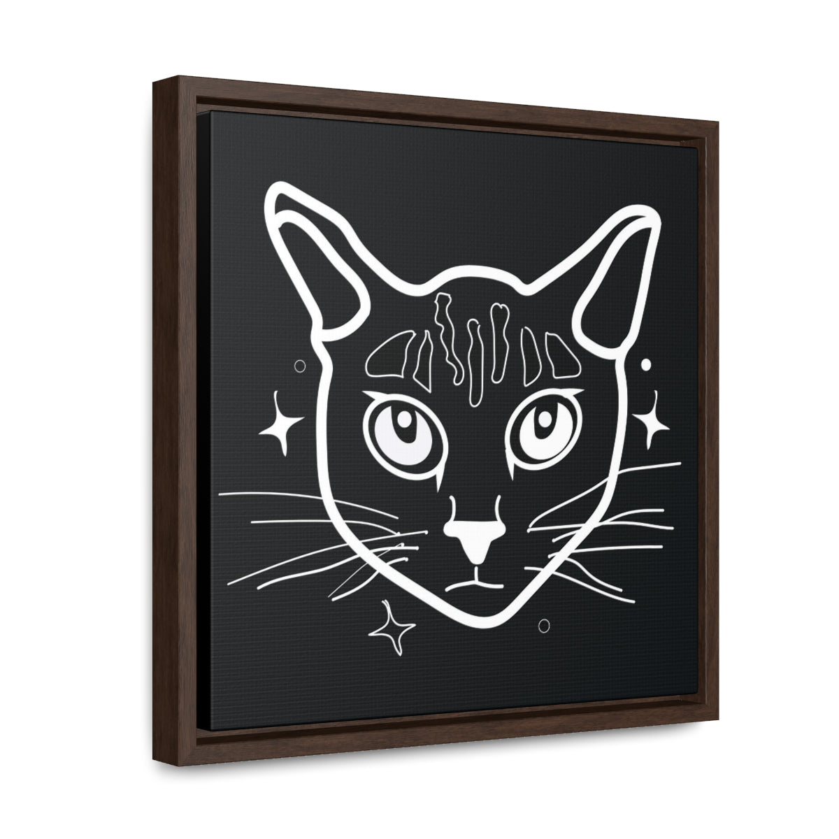 Good Kitty Gallery Canvas Wraps, Square Frame