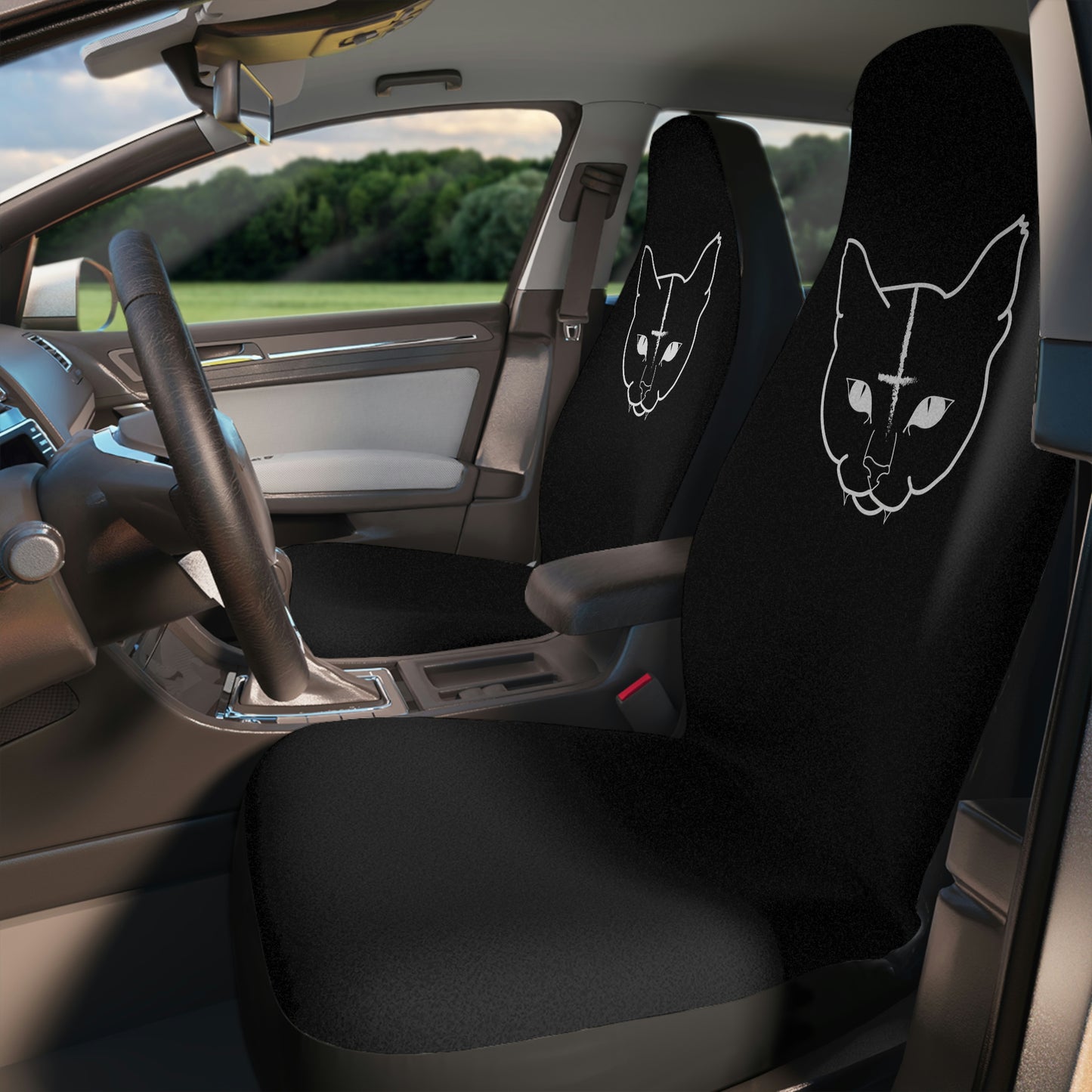 Hell O'Kitty Car Seat Covers
