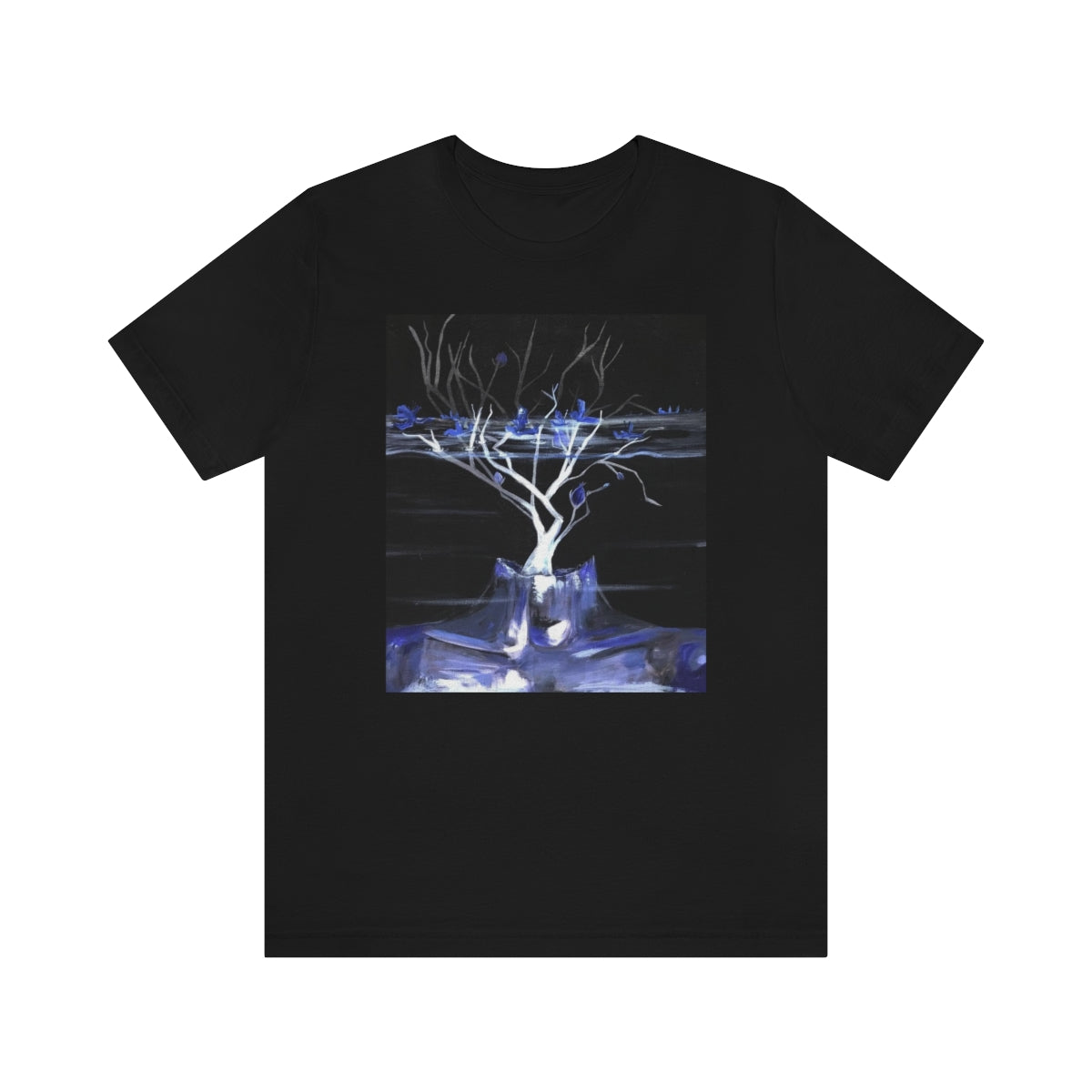 Unisex Jersey Short Sleeve Tee-Painting by Kelly Kresconko