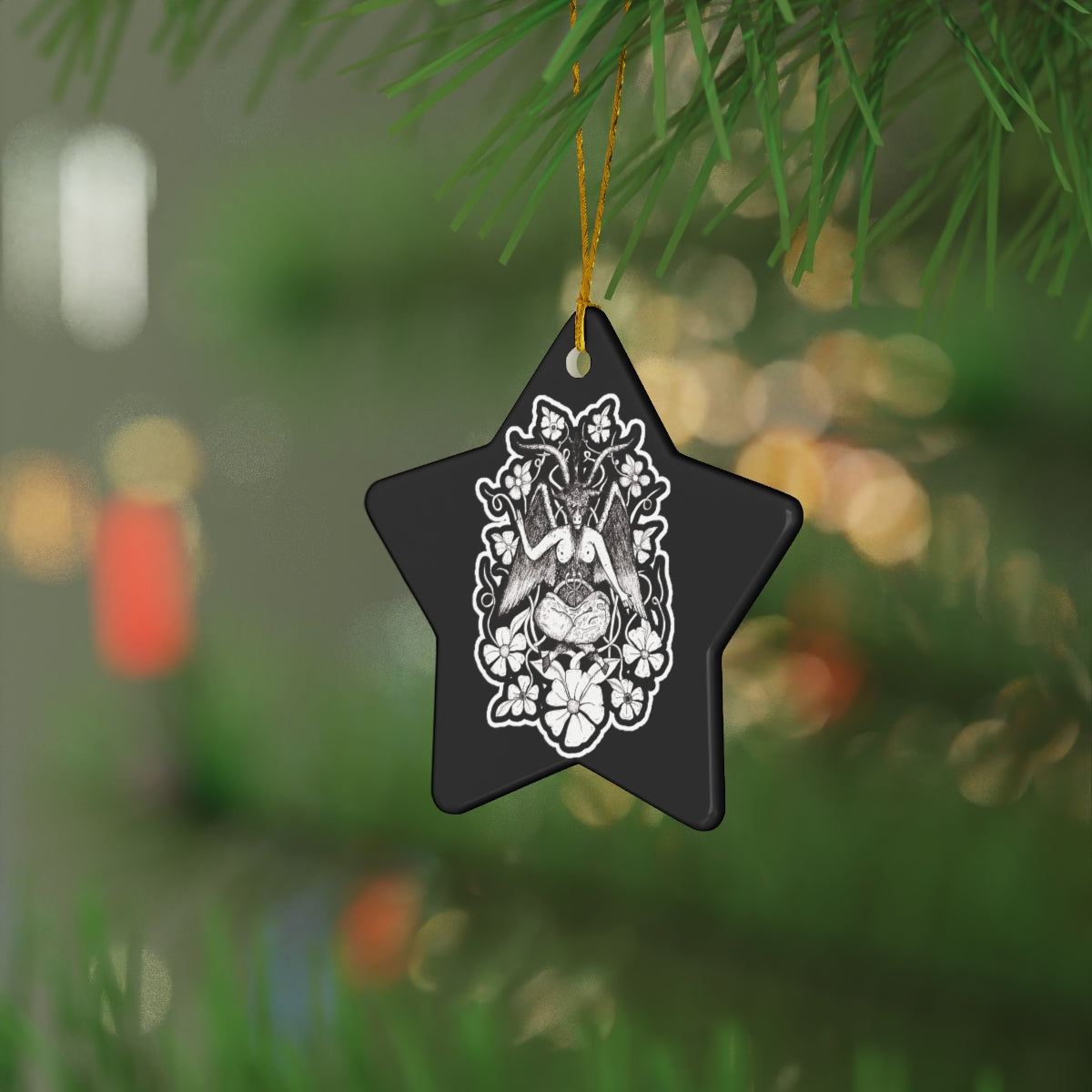 BAPHOMET Ceramic Ornaments